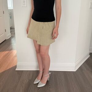 Olive Green Women's Skirt